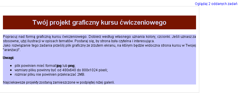 Strona zadania z liczbą rozwiązań